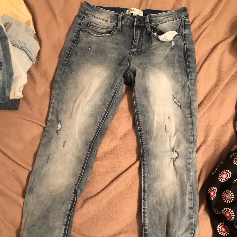 mudd skinny/straight jeans size 9